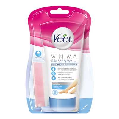 VEET MINIMA Krem do depilacji pod prysznic dla skóry wrażliwej 135 ml