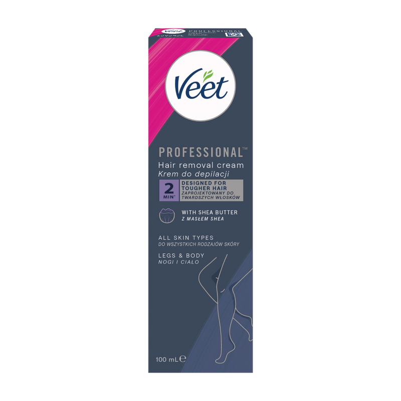 VEET PROFESSIONAL<sup>TM</sup> Krem do depilacji do wszystkich rodzajów skóry 100 ml