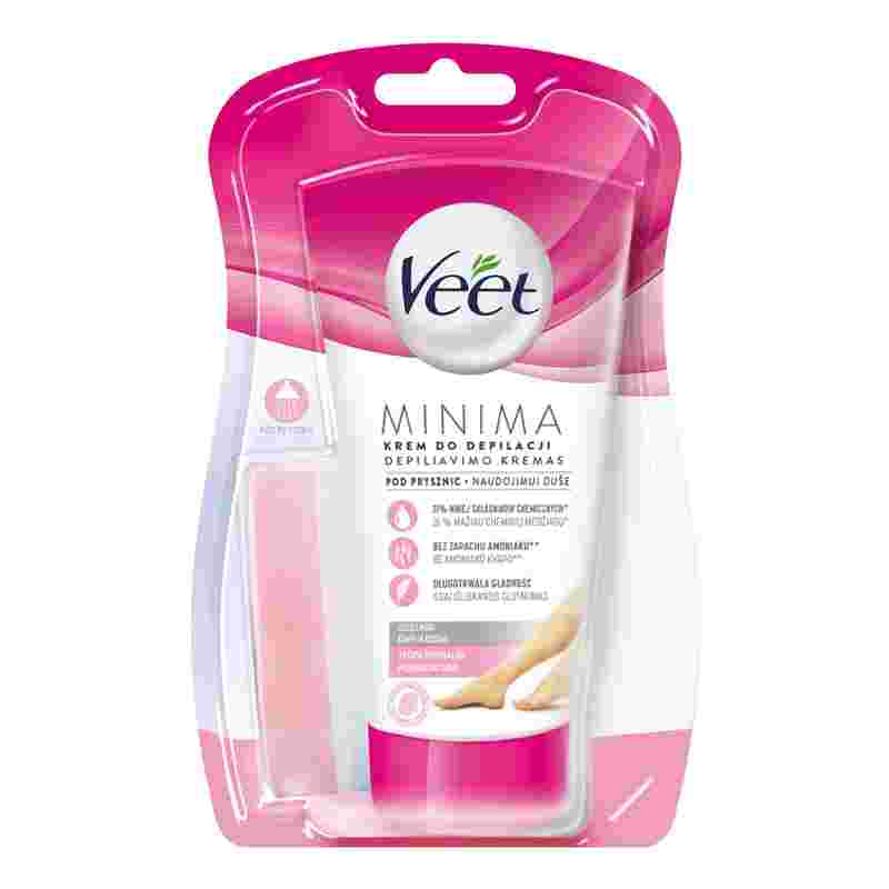 VEET MINIMA Krem do depilacji pod prysznic dla skóry normalnej 135 ml